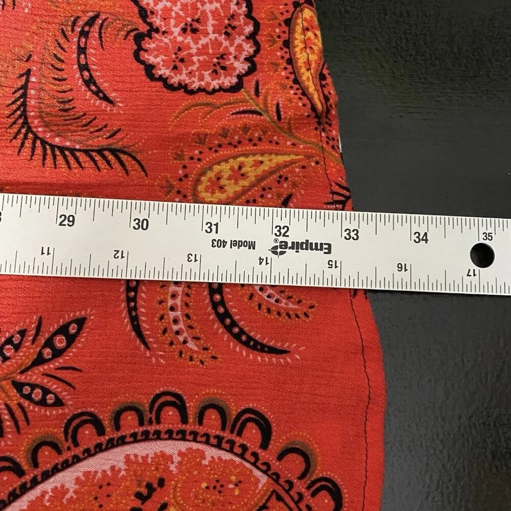 Desigual Creta Dress 38 Boho Embroidered Mixed Print Eclectic Ethnic Patchwork - Picture 16 of 16